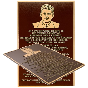 Bronze Casting Plaque