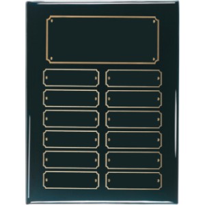 Perpetual Black Piano Finish Plaque